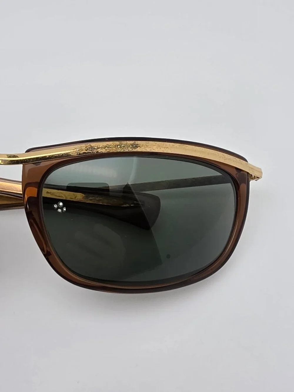 Ray-Ban B&L L1001 Olympian I Bronze-Lite Frame G-15 Glass Lens Sunglasses 62mm